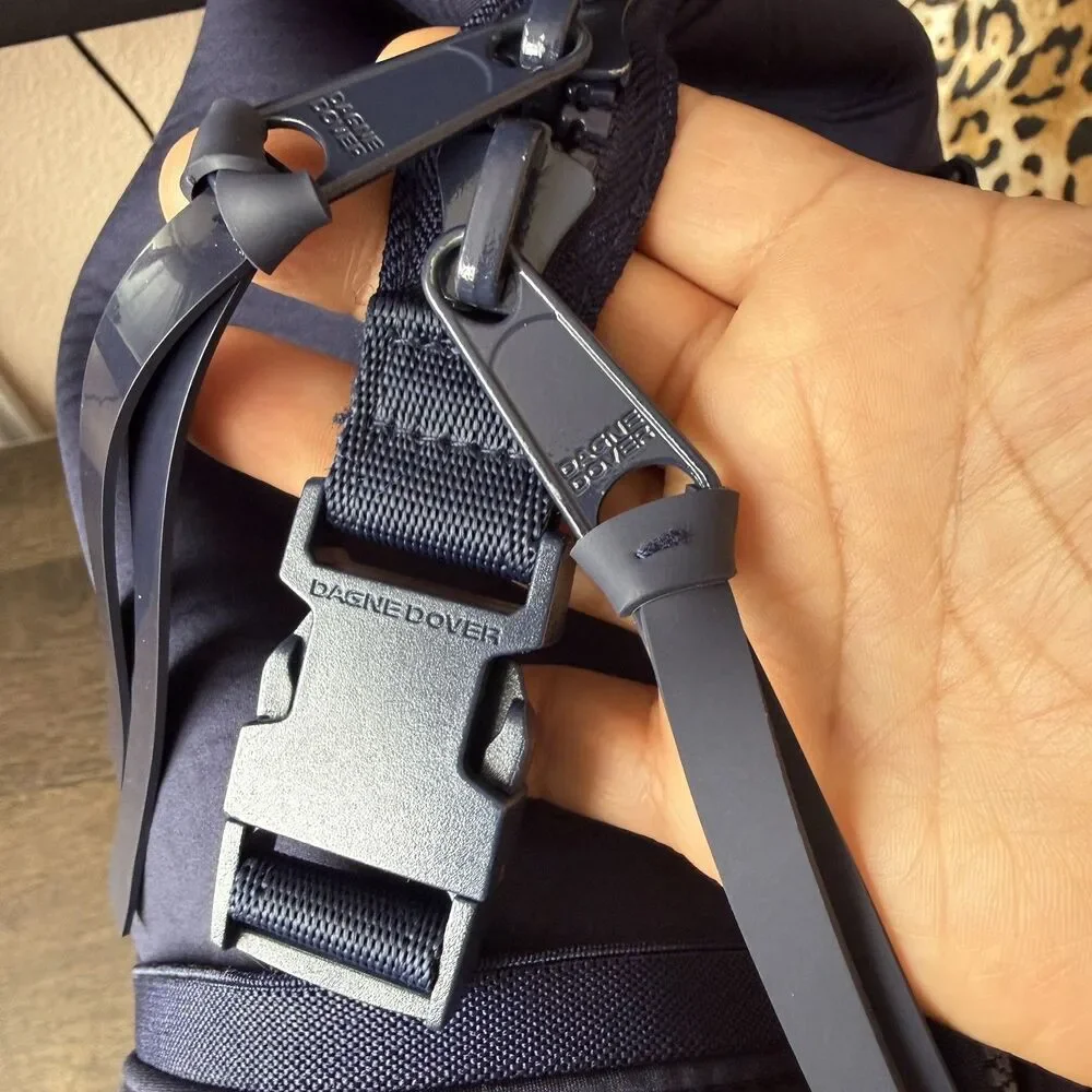 Dagne Dover Large Indi Navy  Neoprene Backpack Travel Vacation Diaper Bag